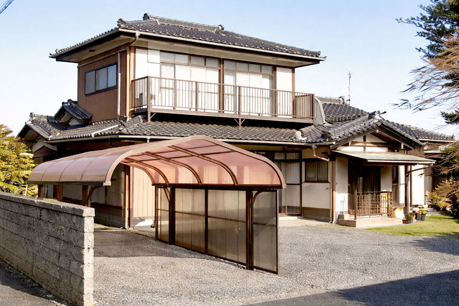 解体工事前の建物の様子